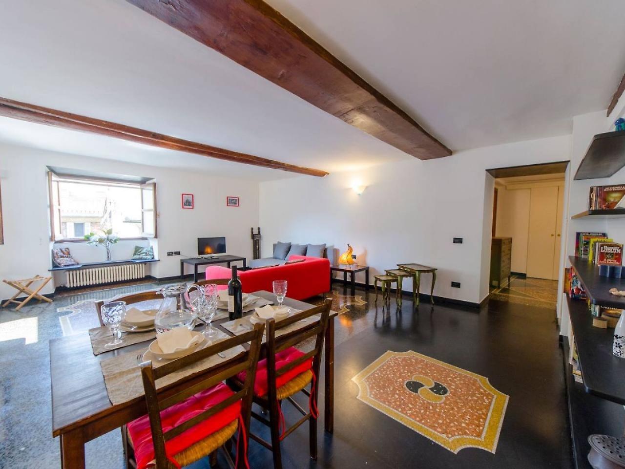 Joivy Colorful Flat For 5 Close To Piazza De Ferrari Genova Kültér fotó